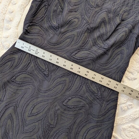 Julia Jordan 10 bodycon dress, black and green, short sleeve - Picture 8 of 14